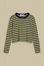  - Jessamine Breton Stripe Leaf Green, image no.3