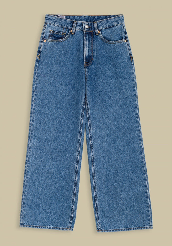 Kings Of Indigo - Elisabeth Cropped Jeans Clean Holo Mid Vintage