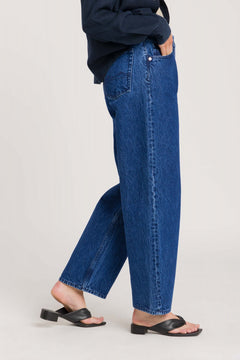 Leila Cropped Jeans Stanley Easy Mid