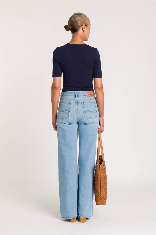 Rina T-Paita Tummansininen