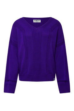 Anya Fine Merino Wool Jumper Ultraviolet