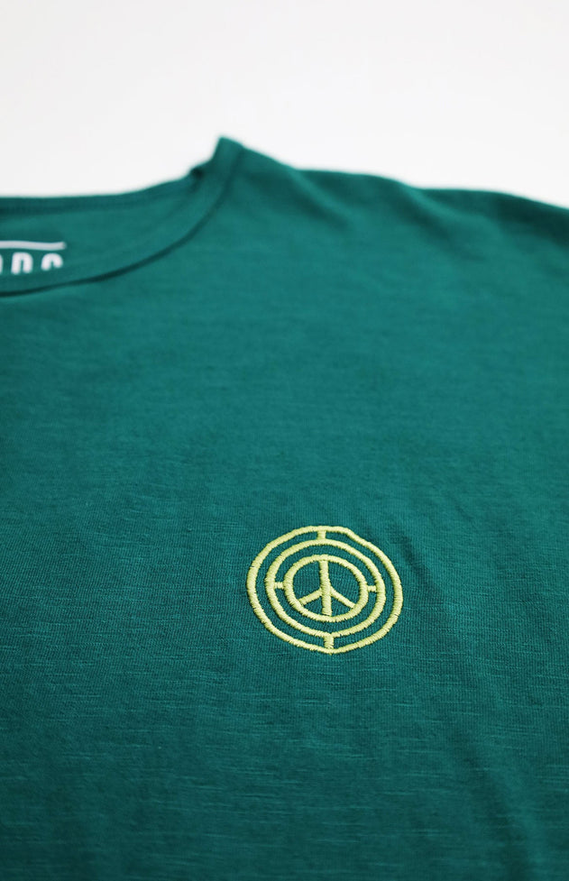Kin Tee Organic Cotton Teal Green