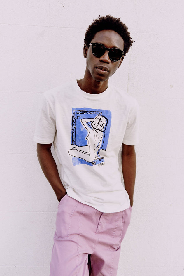 Cheeky Tee Organic Cotton Off White