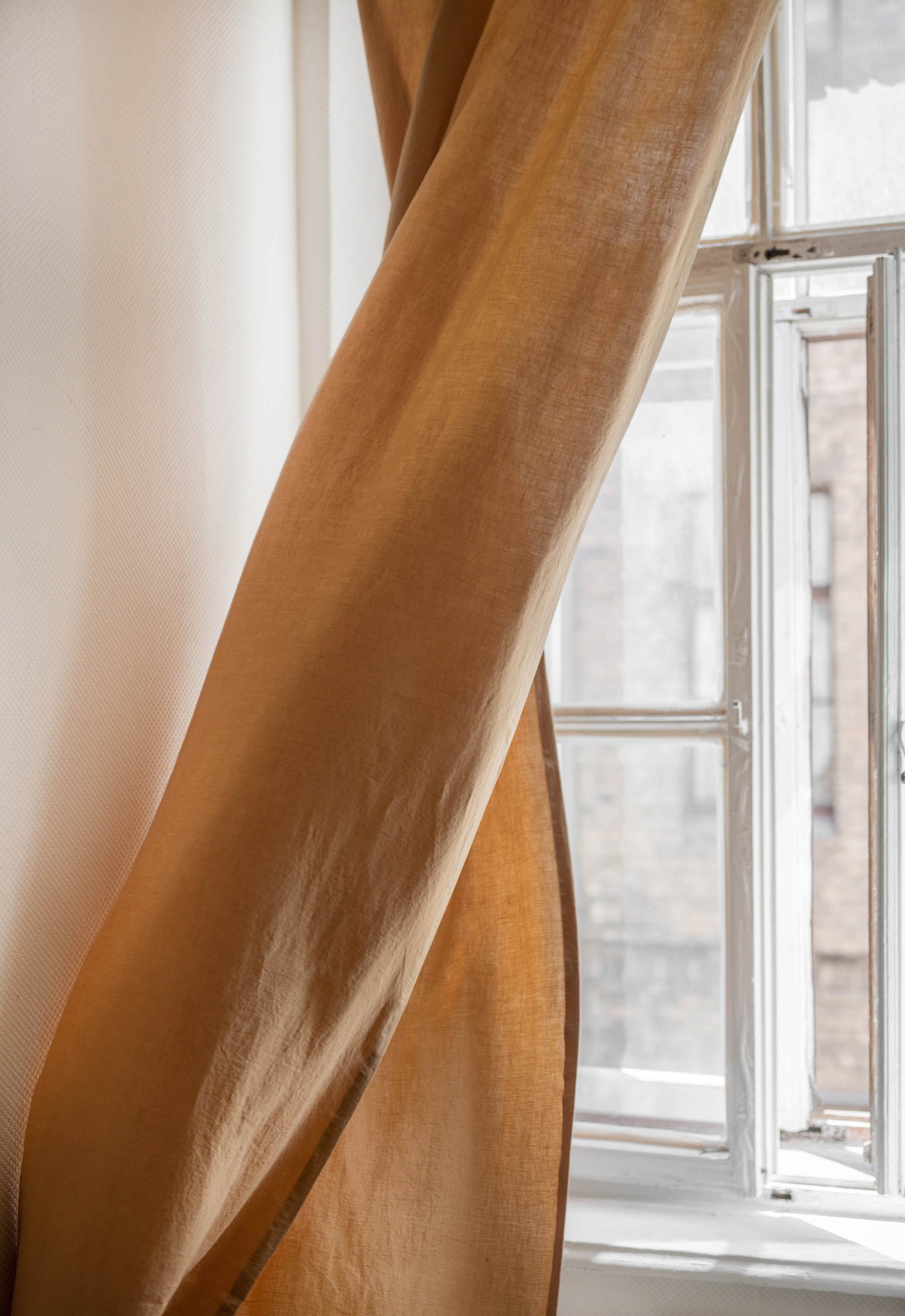 Tie Top Pellavaverhot