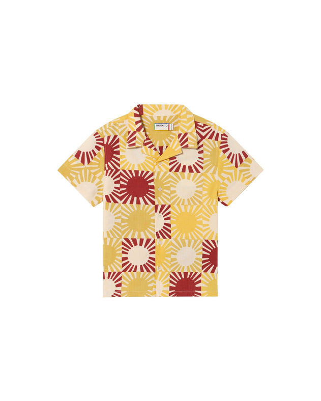 Kids' Ares Solgrid Shirt Yellow