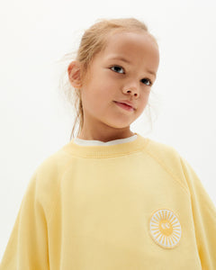 Kids' Azul Sweatshirt Lemon Yellow