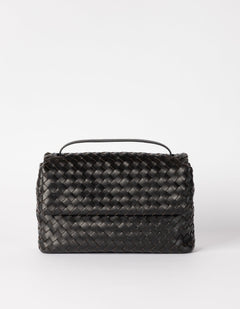Kenzie Woven Bag Classic Leather Black