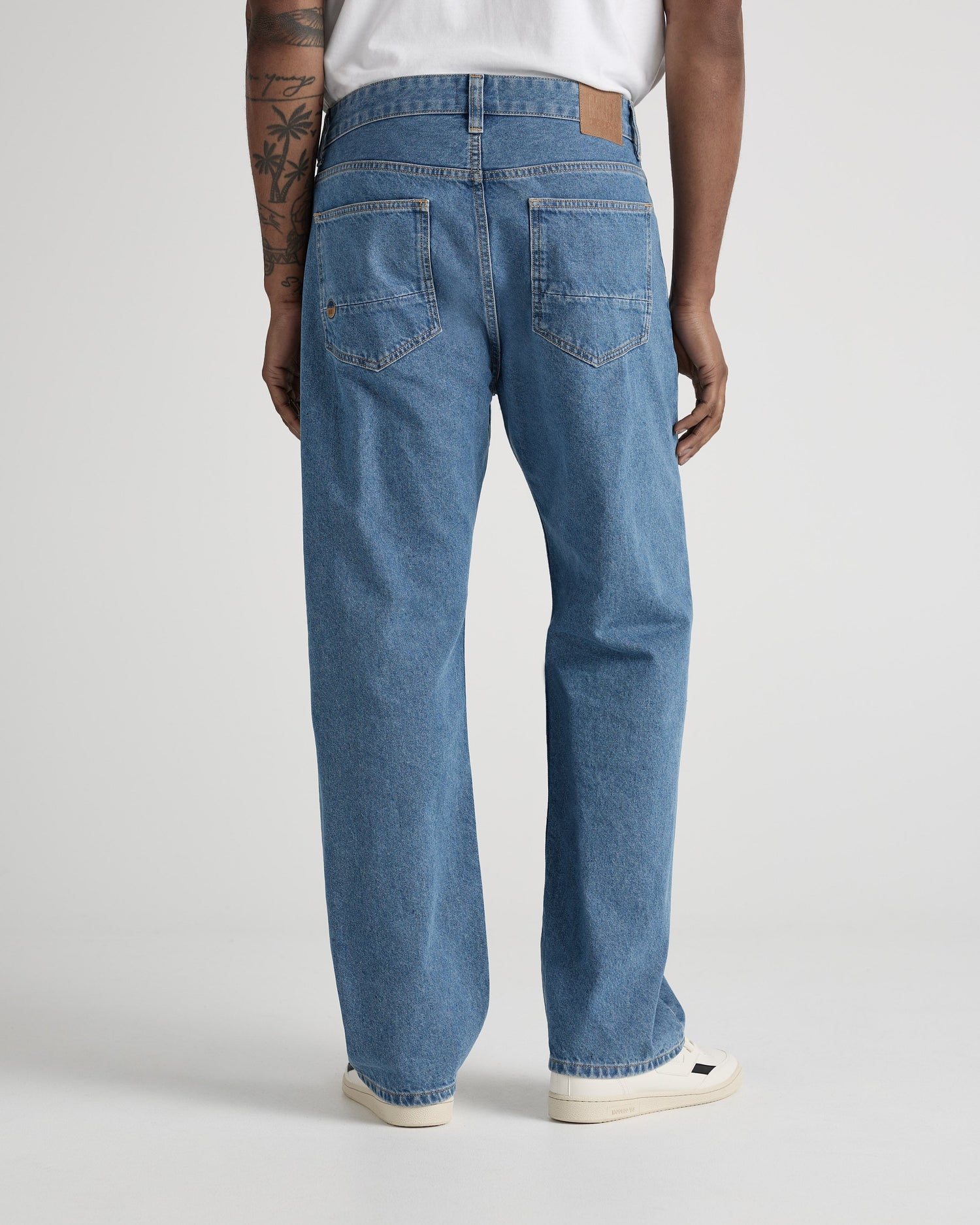 Alex Mid Loose Jeans Light Stone