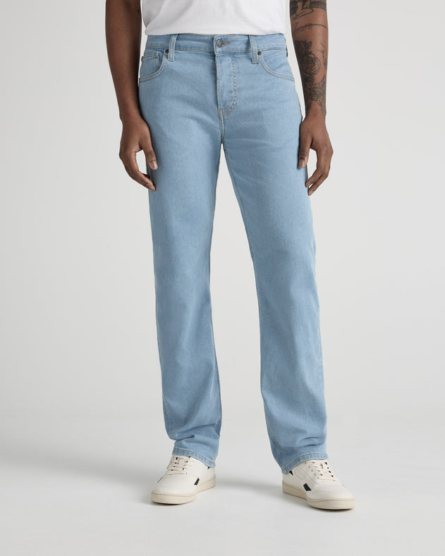 Bryce Mid Straight Jeans  Light Stone