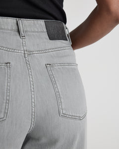 Sara High Loose Flow Jeans Marge Grey