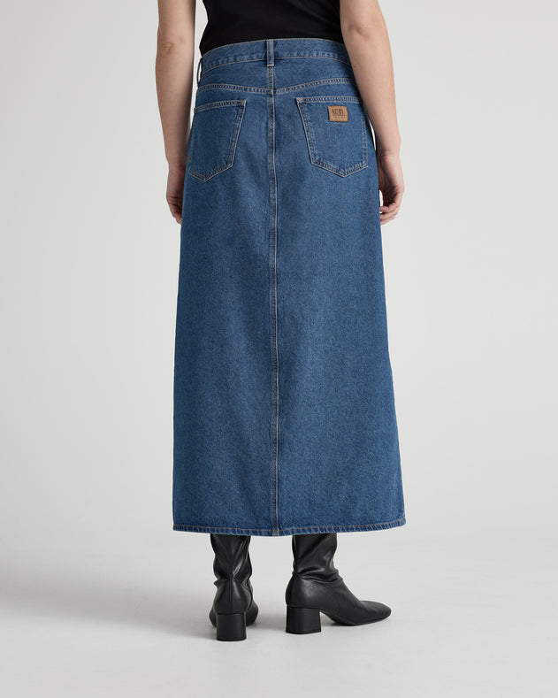 Lena Pitkä Farkkuhame Sininen