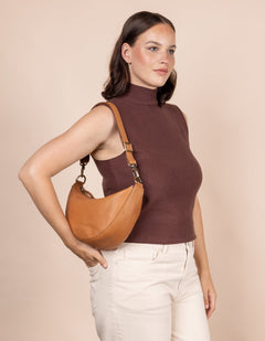 Leo Bag Soft Grain Leather Oak