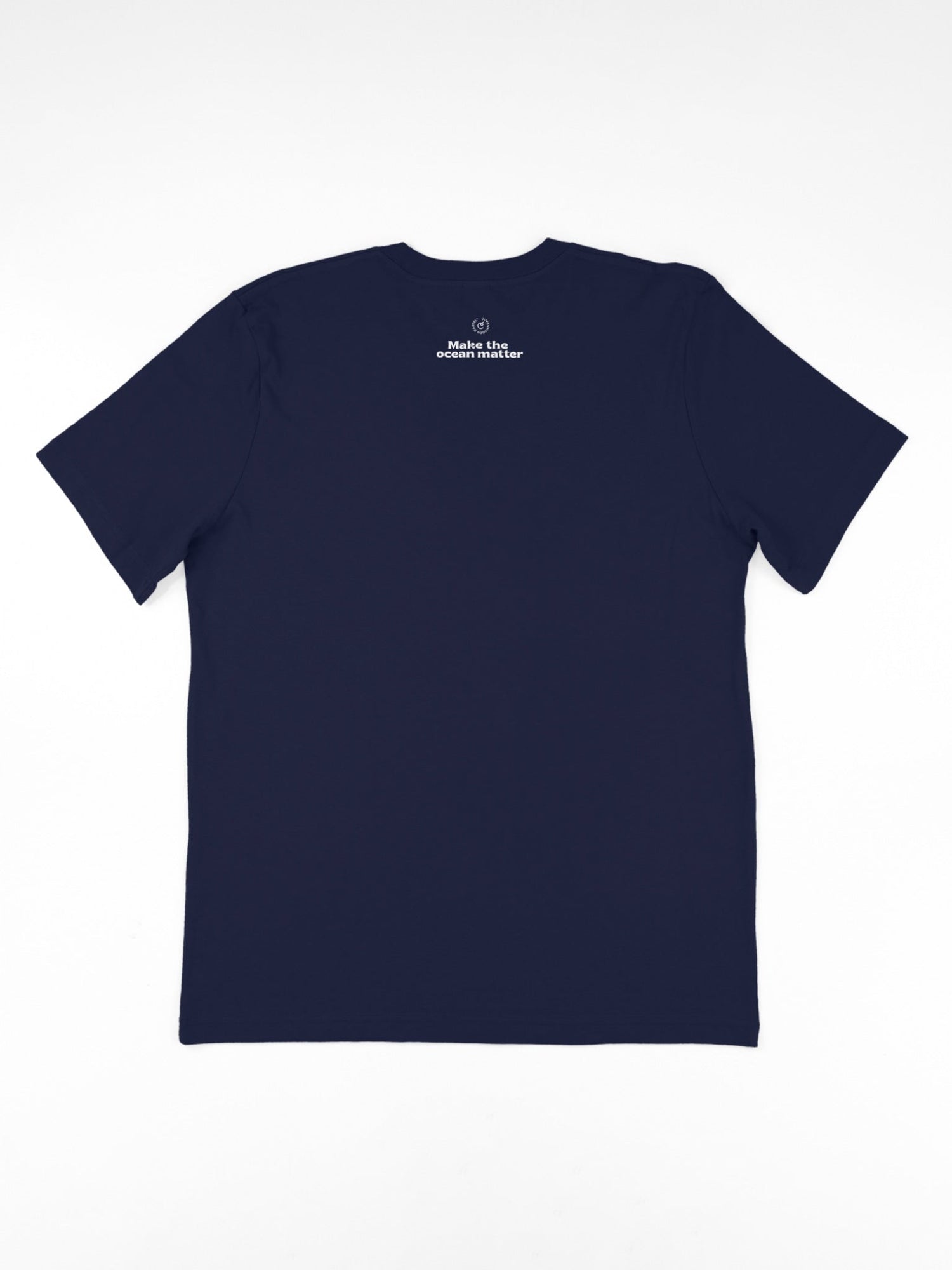Organic Cotton Unisex Logo T-Shirt Ocean
