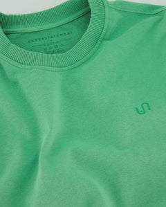 Crew Neck Collegepaita Vihreä