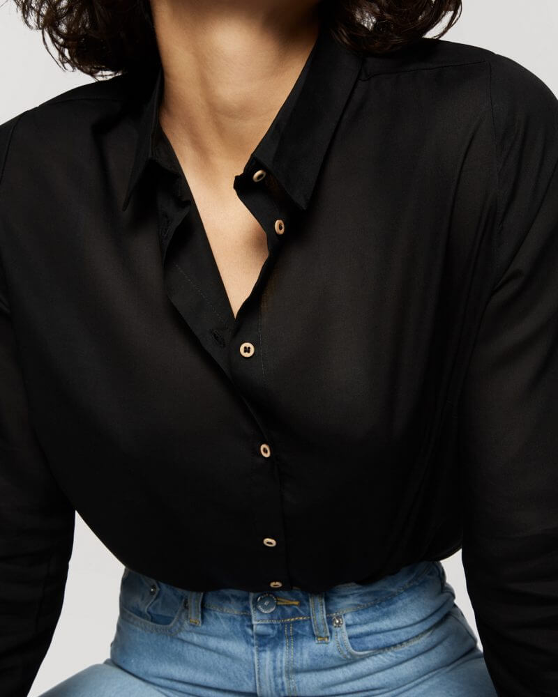 Michelle Paita Musta Tencel