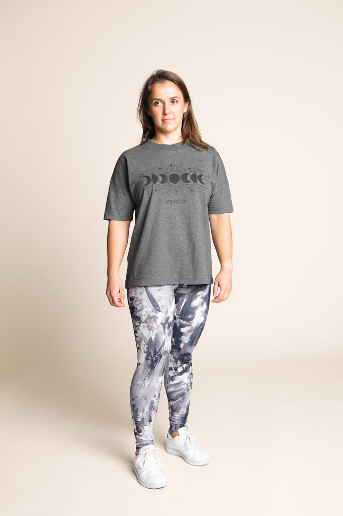 Phases T-Shirt Re-Black