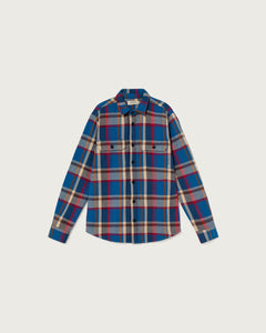 Lucas Overshirt Blue Checks