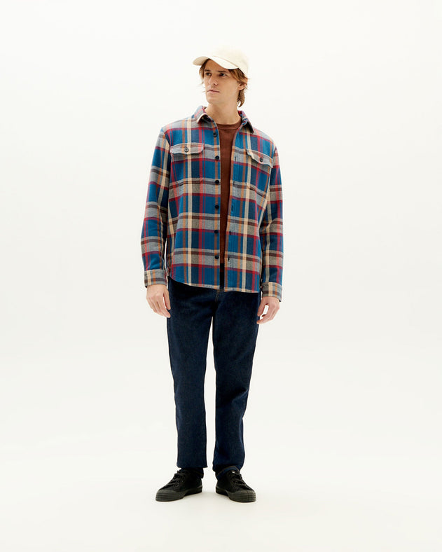 Lucas Overshirt Blue Checks