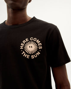 Happy Sun T-Shirt Black