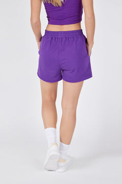 Women's Plush Shorts Violet