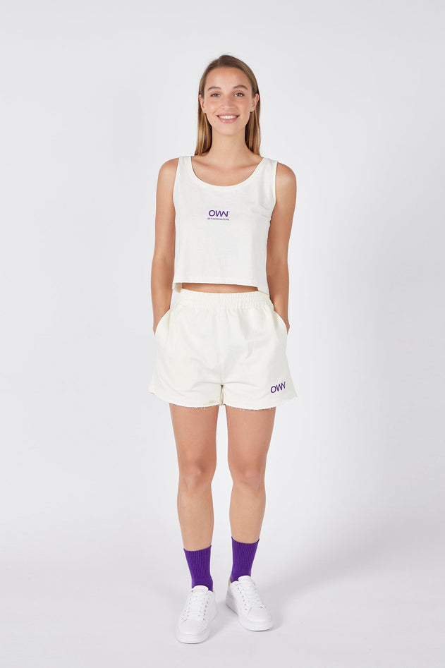 Women's Plush Shorts Butter