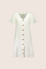 KAIKO - Frill Button Dress White, image no.2