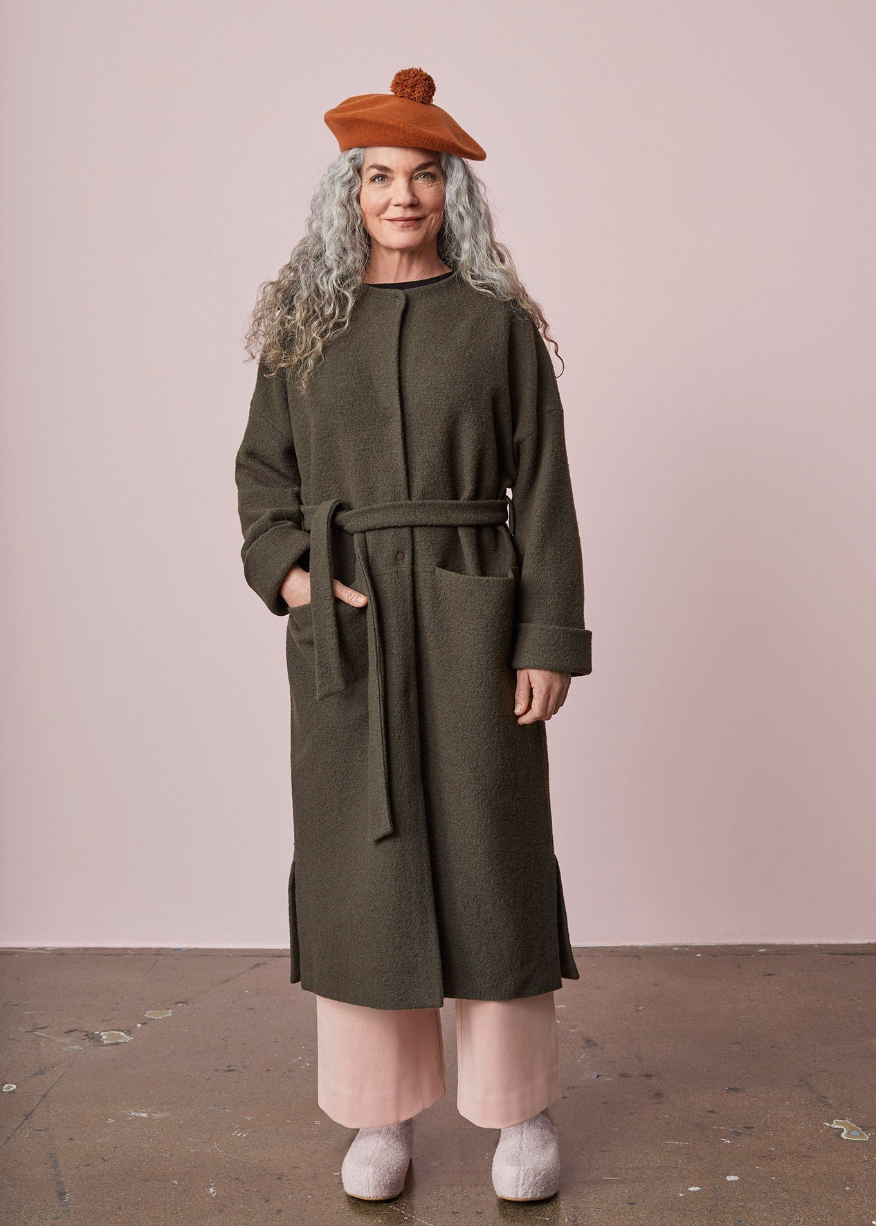 Wool Jacket Fir Green