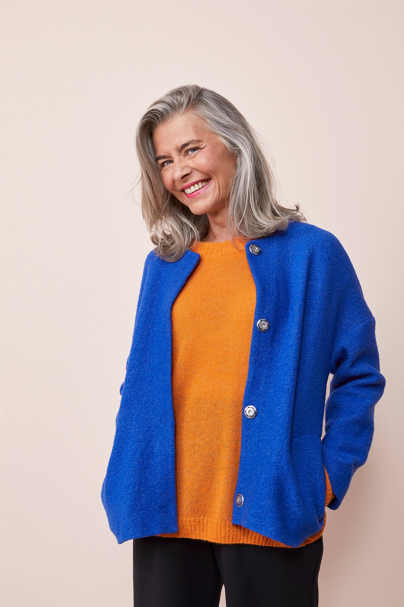 Wool Blazer True Blue