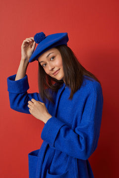 Wool Jacket True Blue