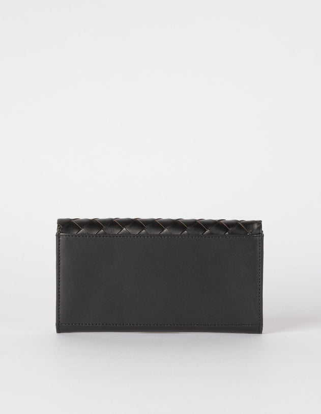 Pau's Pouch Black Woven Classic Leather