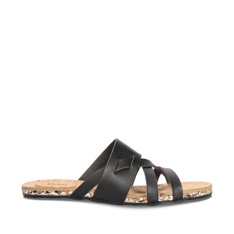 Quince Vegaani Criss-Cross Sandaalit Musta