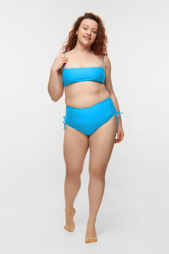 Wanita High-Waist Adjustable Bikini Bottom Sea