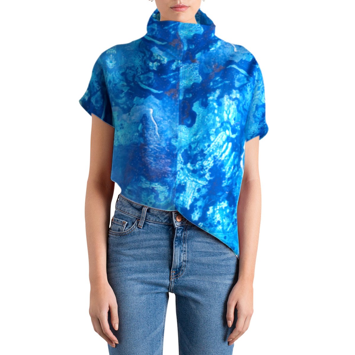 Revolution Silk Top Sininen Holvi