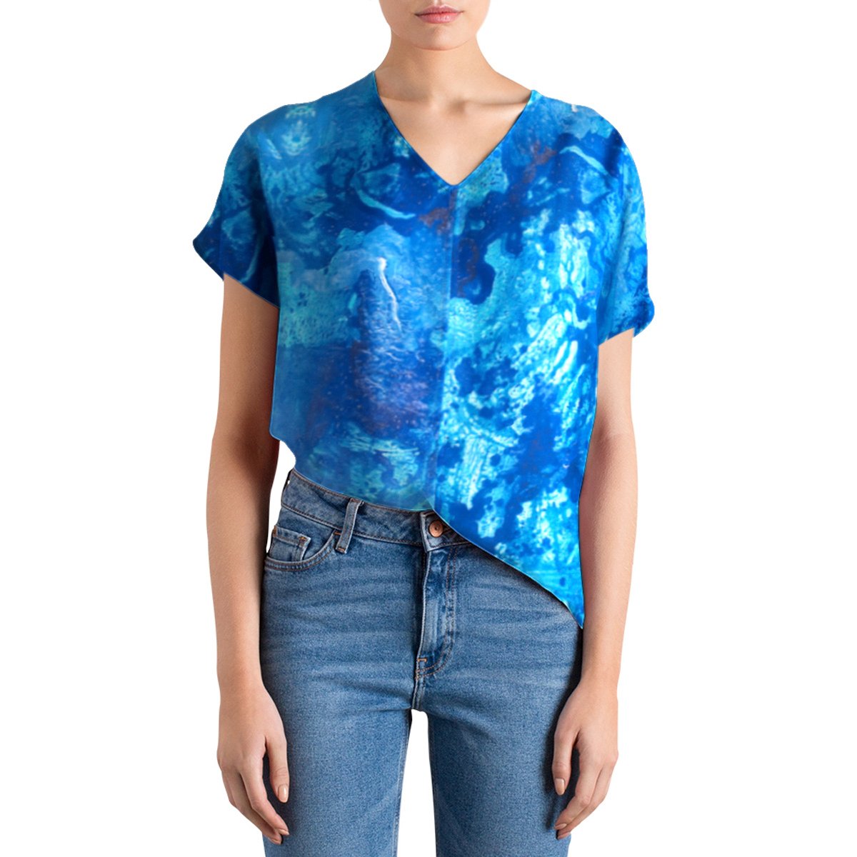 Revolution Silk Top Sininen Holvi