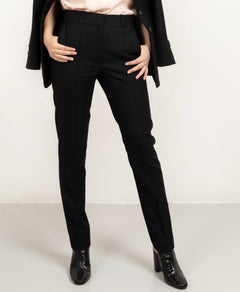 Long Suit Pants Black