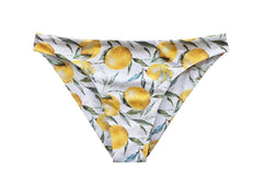 Sporty Bikini Bottom Print Lemon