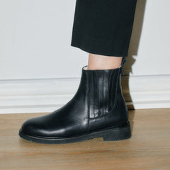 Chelsea Crepe Boot Musta