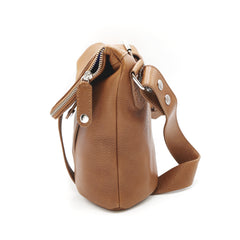 Tomi Small Messenger Bag Cognac