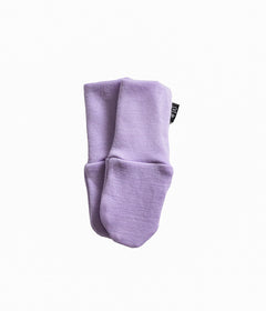 Melli EcoDesign Merino Wool Baby Mittens Purple