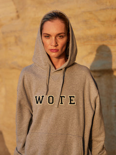 WOTE Logo Huppari Harmaa