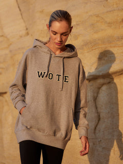 WOTE Logo Huppari Harmaa