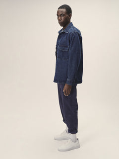 Men's Organic Cotton Denim Overshirt