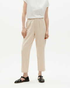 Rina Naisten Housut Beige