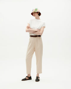 Rina Naisten Housut Beige