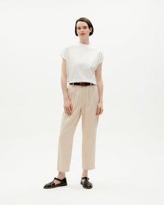 Rina Naisten Housut Beige