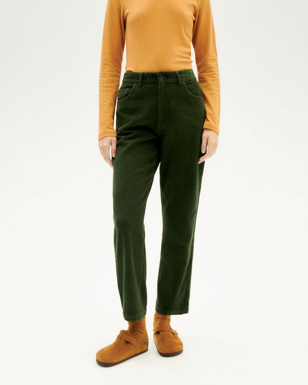 Nele Corduroy Pants Green