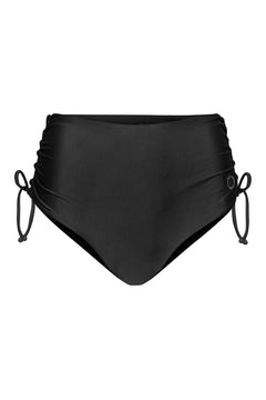 Wanita High-Waist Adjustable Bikini Bottom Nero