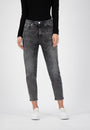 Mud Jeans - Mams Stretch Tapered Farkut Heavy Stone Black, image no.3