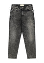 Mud Jeans - Mams Stretch Tapered Farkut Heavy Stone Black, image no.6
