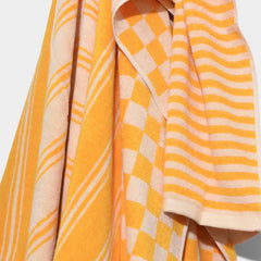 Homehagen Check Bath Towel Yellow